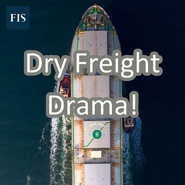 Dry Freight Drama, Iron Ore volatility and Crude Oil Cash Rise