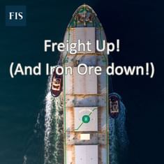 Freight Up! (And iron ore DOWN)