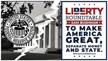 To Make America Great, Separate Money and State
