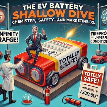 The EV Battery Shallow Dive: Chemistry, Safety, and Marketing BS.