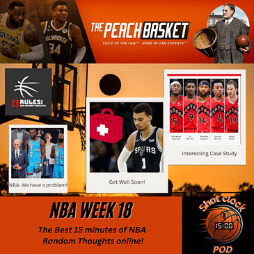 The Shot Clock Pod - NBA Week #18