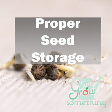 Ep. 63 - Proper Seed Storage: Moisture levels, storage conditions, containers, and more
