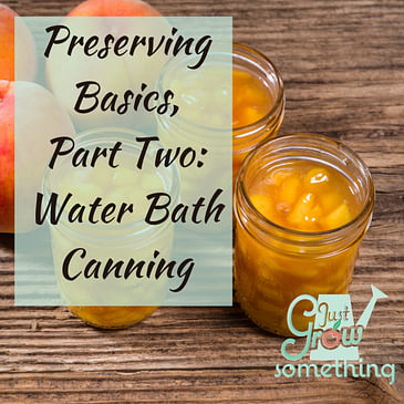 Ep. 110 - Preserving Basics, Part Two: Water-Bath Canning