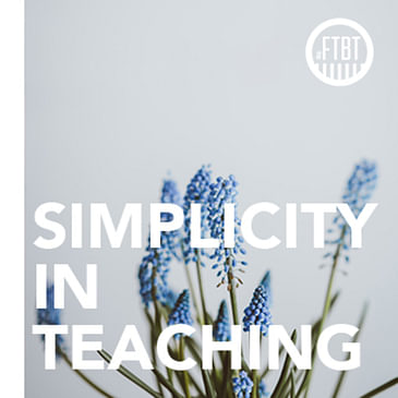 13. Simplicity In Teaching