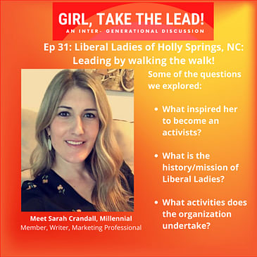 31. Holly Springs/Fuquay-Varina & Apex Liberal Ladies, NC: Leading the way by walking the walk!