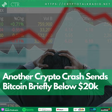 Another #CryptoCrash Sends #Bitcoin Briefly Below $20k