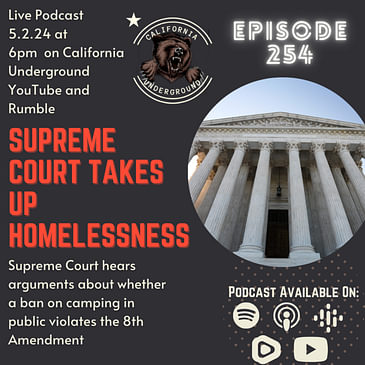 Ep. 254: Supreme Court Takes Up Homelessness
