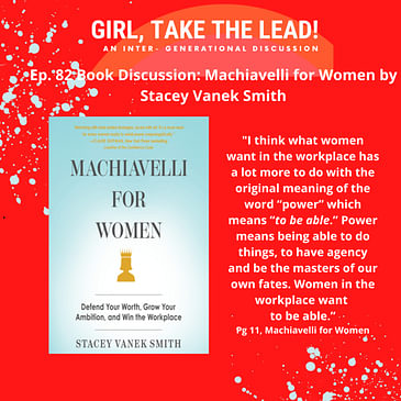 86. Book Discussion: Machiavelli for Women by Stacey Vanek Smith – 500 Years Later & What He Says About Leadership