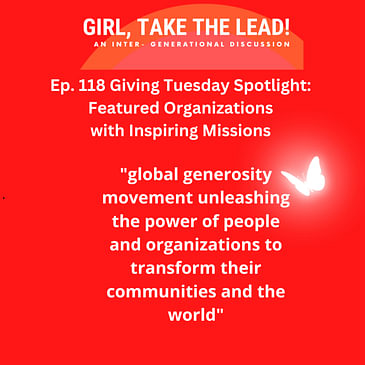118. Giving Tuesday Spotlight: Inspiring Stories from Our Featured Organizations