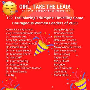 122. Trailblazing Triumphs: Unveiling Some Courageous Women Leaders of 2023