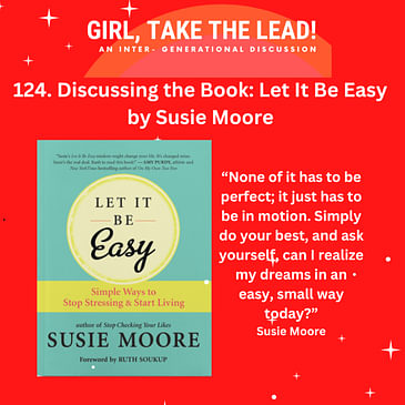 125. Discussing the book: Let it Be Easy by Susie Moore