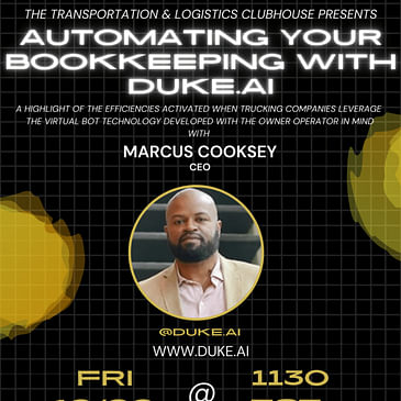 Episode #127 Automating Your Bookkeeping with DUKE.AI w/ CEO Marcus Cooksey