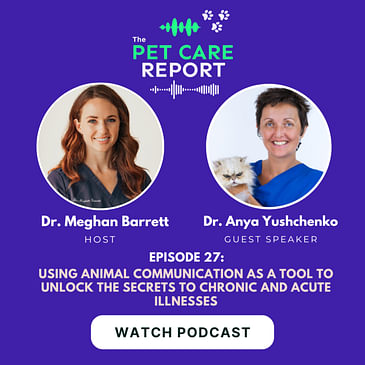 Dr. Anya Yushchenko: Using animal communication as a tool to unlock the secrets to chronic and acute illnesses | E27