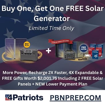 Big Solar Generator Deal and Other Self Reliance Investments