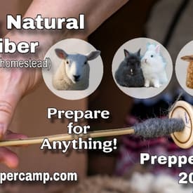 Prepper Camp Speakers: Using Fibers for Survival and Homesteading w/ Jordan Smith