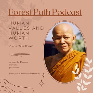 Human Values and Human Worth | Ajahn Maha Boowa