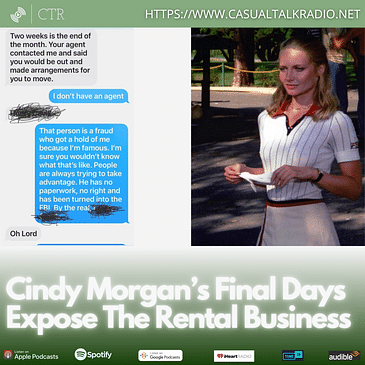 Cindy Morgan’s Final Days Expose The Rental Business