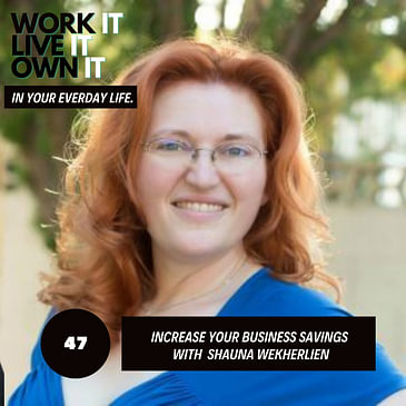 47: Increase Your Business Savings with Shauna Wekherlien