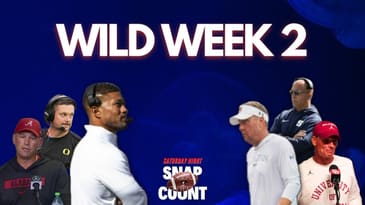 Saturday Night Snap Count| College Football Week 2 Live Reaction Show