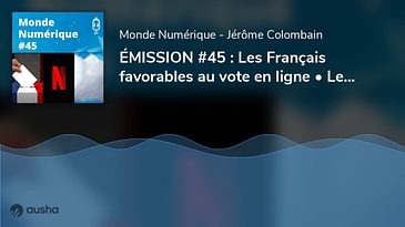 ÉMISSION #45 : Les Français favorables au vote en ligne • Le streaming selon Netflix • Le cloud s...