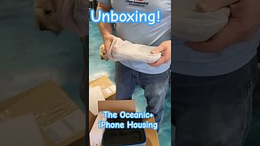 Unboxing the Oceanic+ underwater iPhone Housing! #scuba @Apple @PADI #underwater