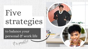 5 Strategies to Balance Your Personal & Work Life