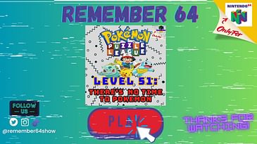 Level 51 -  Stressing Out Prof Oak with Pokémon Puzzle League