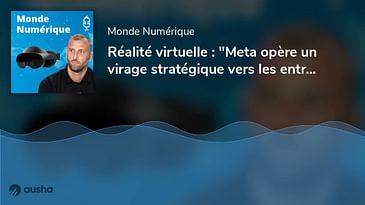 Réalité virtuelle : "Meta opère un virage stratégique vers les entreprises" (Lucas Perraudin, Mul...