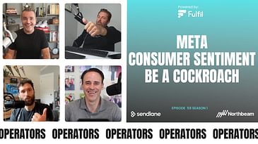 E059: Meta, Consumer Sentiment & Be a Cockroach!