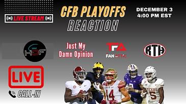 CFP Selection LIVE REACTION | Did 13-0 Seminoles Gets Screwed Out of College Football Playoff?