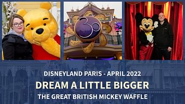 Becca and Ben meet Mickey Mouse & Winnie the Pooh at Disneyland Paris - 30th Anniversary
