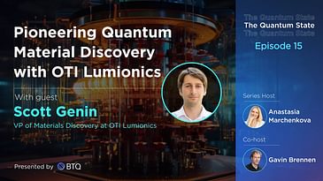 Pioneering Quantum Material Discovery with OTI Lumionics