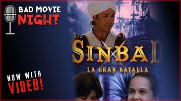 Sinbad: The Battle of the Dark Knights (1998) - Bad Movie Night Video Podcast