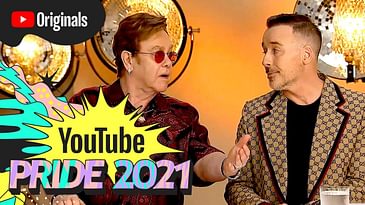 Elton John & David Furnish Discuss The Elton John AIDS Foundation | YouTube Pride 2021