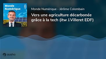 Vers une agriculture décarbonée grâce à la tech (itw J.Villeret EDF)