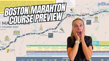 Boston Marathon Course Breakdown!!