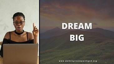 Dream Big #dreambig #trustgod #SurrenderAndSoar