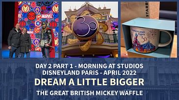DREAM A LITTLE BIGGER ! Travel Day Part 2 - Meeting Thor and Wanda at Walt Disney Studios