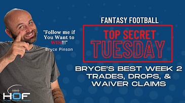 Fantasy Football: Pro Tips for Week 2 with Bryce Pinson