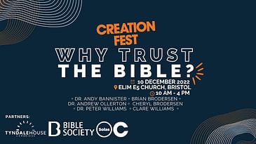 Join us for 'Why Trust The Bible?' - Dr. Andrew Ollerton