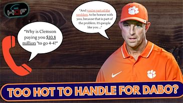 Swinney Barks at Tiger Talk Caller When Asked Why Clemson is Paying Him So Much to be 4-4