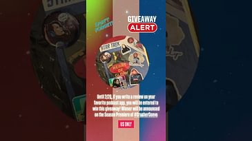 Write a Review for Crusher Convo on spotify or apple pods & you can win this! #startrek #fyp