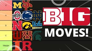 Ranking the NEW Expanded Big 10 Conference -- College Football Tier List
