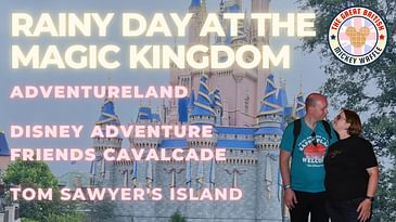 Rainy Day at The Magic Kingdom | Disney Adventure Friends Cavalcade