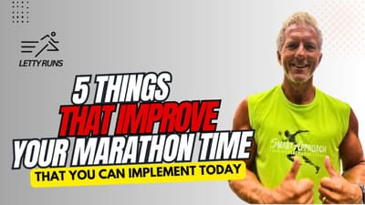 5 Key Areas to Work on for Peak Marathon Performance