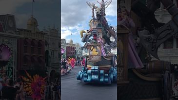 Festival of Fantasy Parade at Magic Kingdom Walt Disney World #Shorts