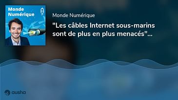 "Les câbles Internet sous-marins sont de plus en plus menacés" (Thomas Lanaute, BSO)
