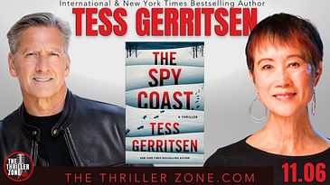 International Bestseller, Tess Gerritsen, authors The Spy Coast