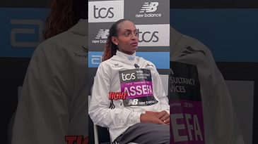 Tigist Assefa is looking forward to a battle with Sifan Hassan in London!