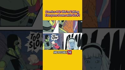 Here’s my take on the first issue of the “We're Taking Everyone Down with Us” comic. #Image #comics